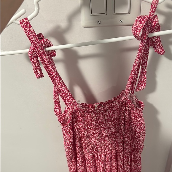 Pink bow Maxi Sundress - Picture 3 of 3
